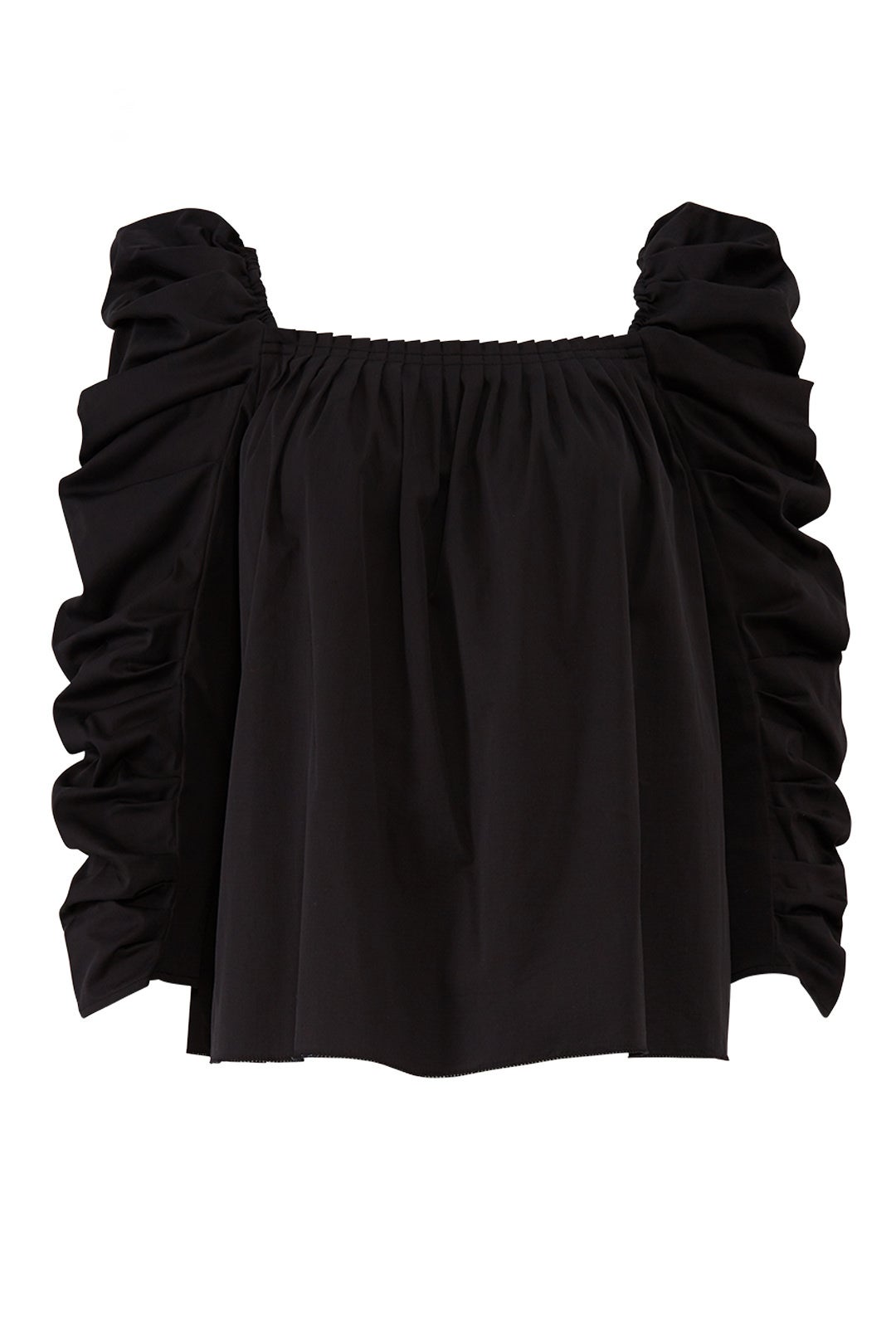 Poplin Square Neck Blouse by kate spade new york