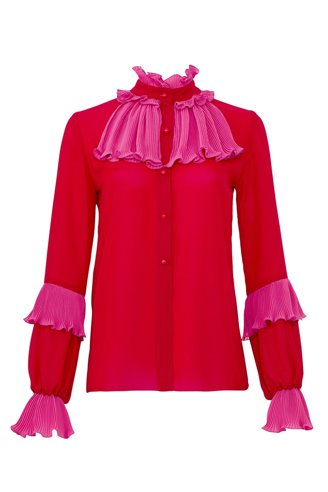 Georgette Medley Blouse by Anna Sui 3