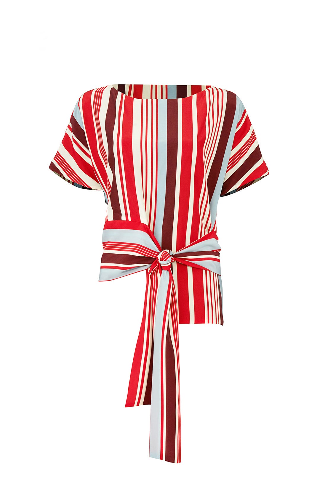 Striped Sawyer Top by DELFI Collective