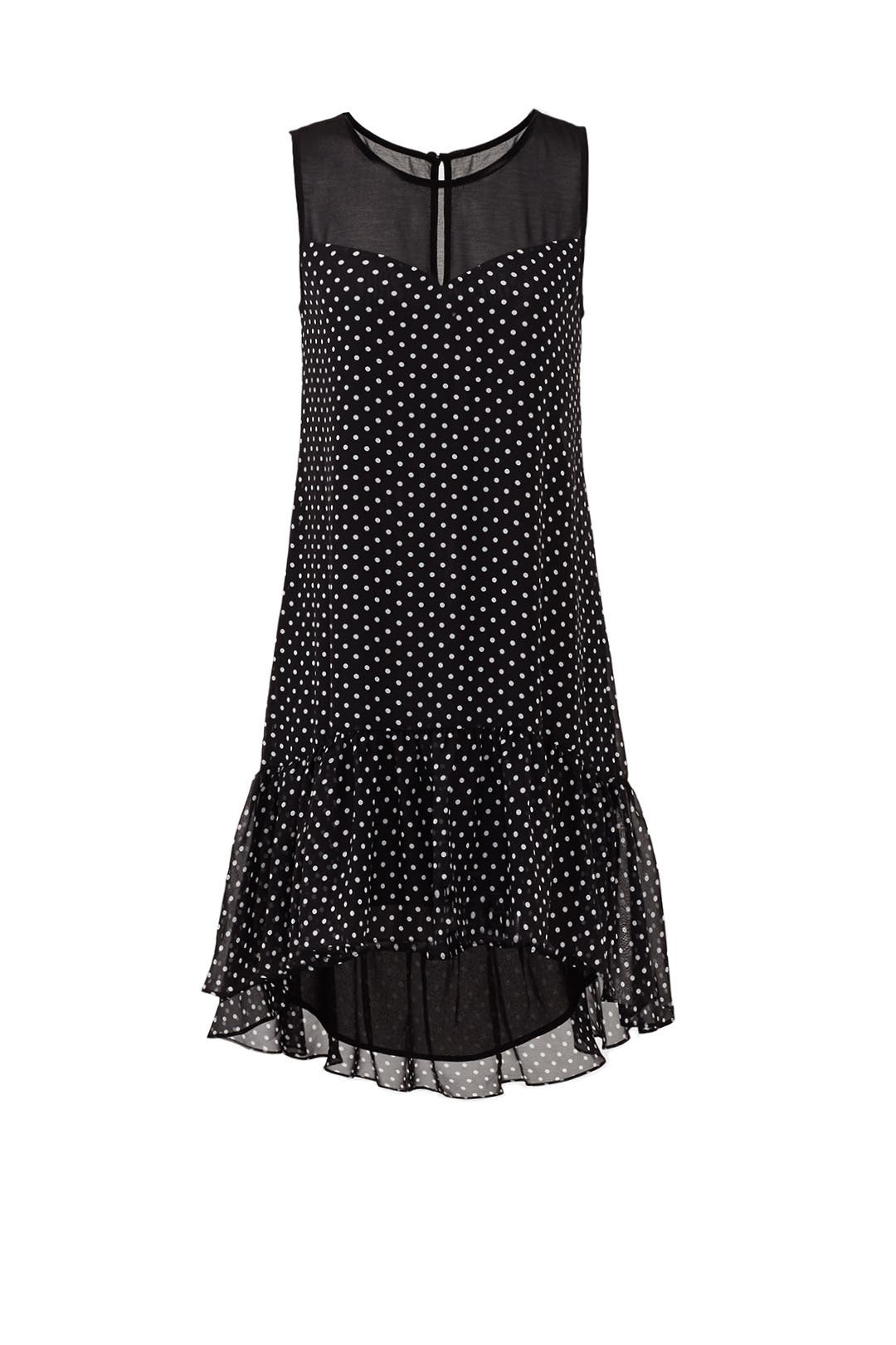 ERIN erin fetherstonエリンフェザーストンワンピースドレス黒 Black Floral Dawn Dress by ERIN erin fetherston | Rent the