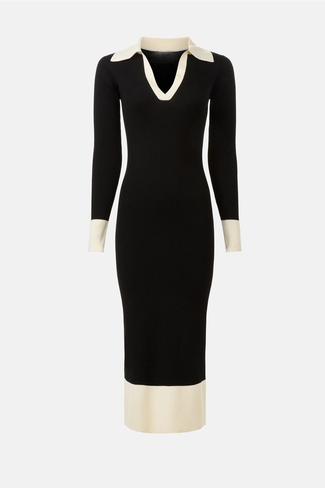 Belle Ribbed Polo Dress by Fifteen Twenty 4
