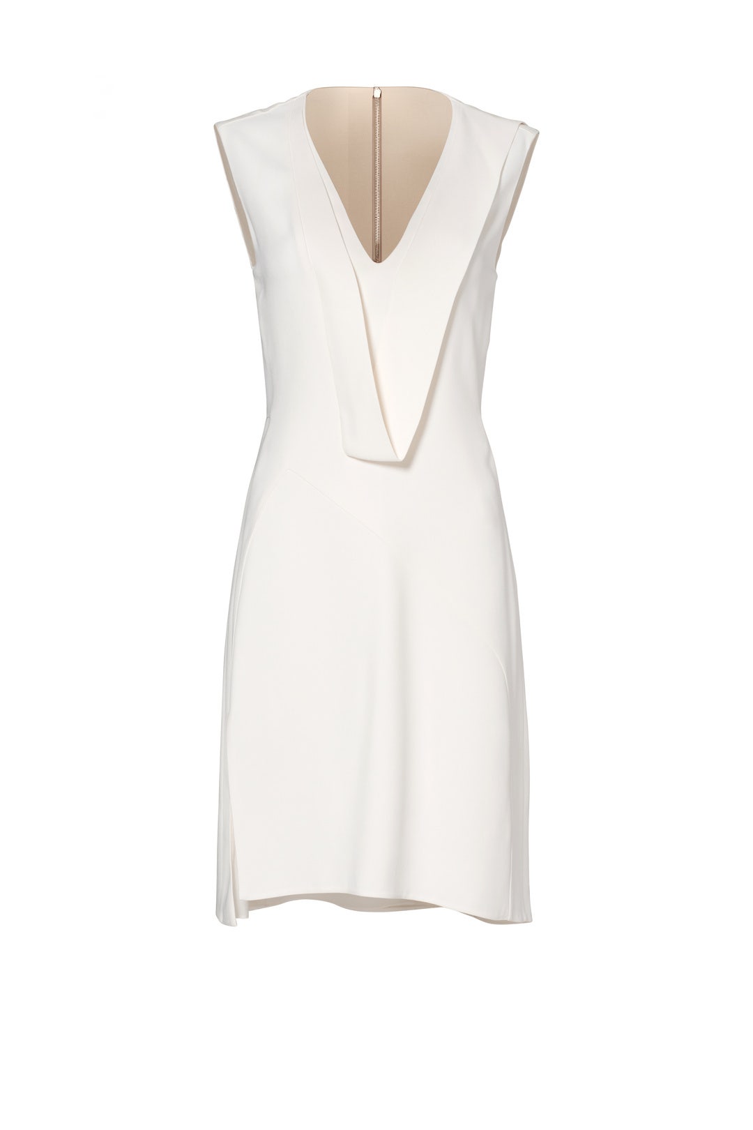 White Elegant Fold Dress by Narciso Rodriguez