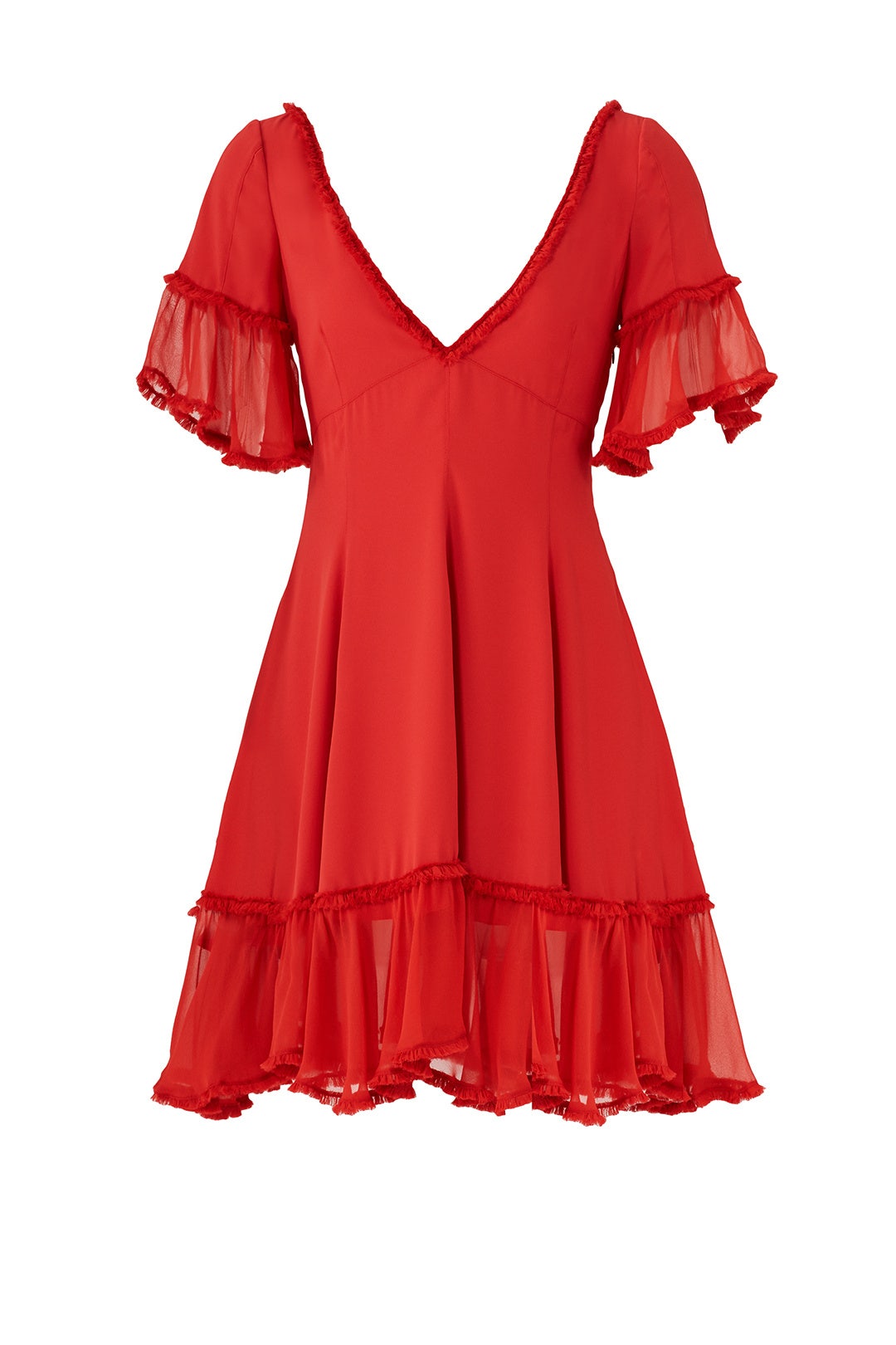 Red Dianne Dress by Cinq à Sept 3