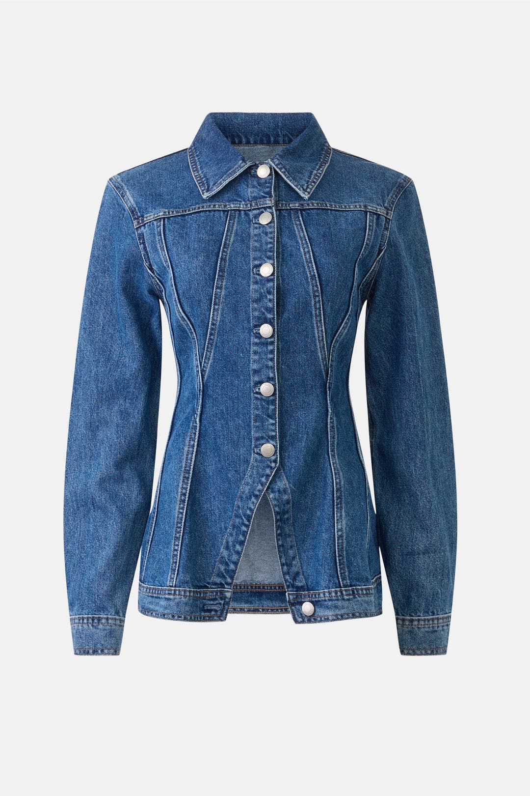 Peplum Denim Jacket by Dea Kudibal | Rent the Runway