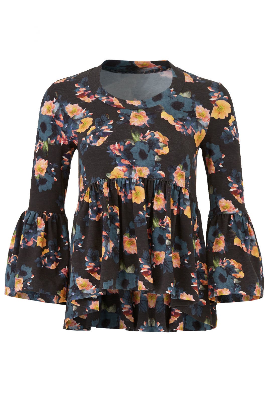 Vintage Floral Top by Nicole Miller