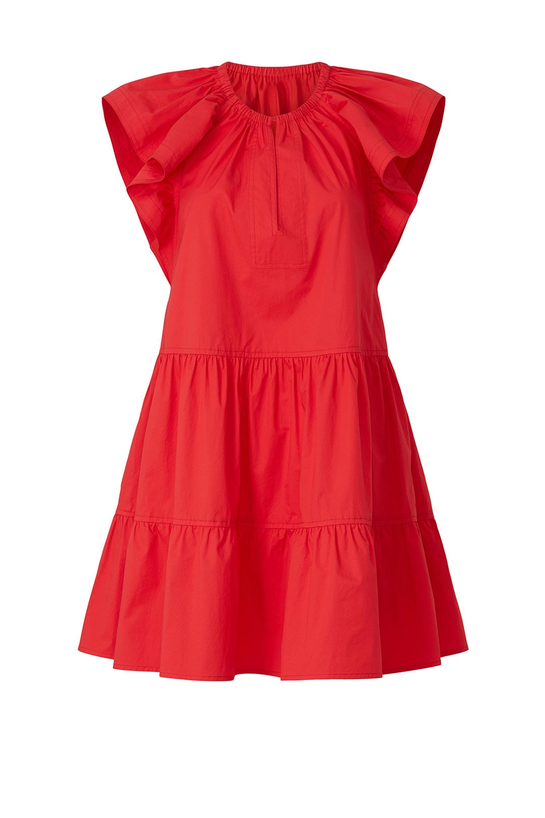 Red Harper Dress by A.L.C. 4