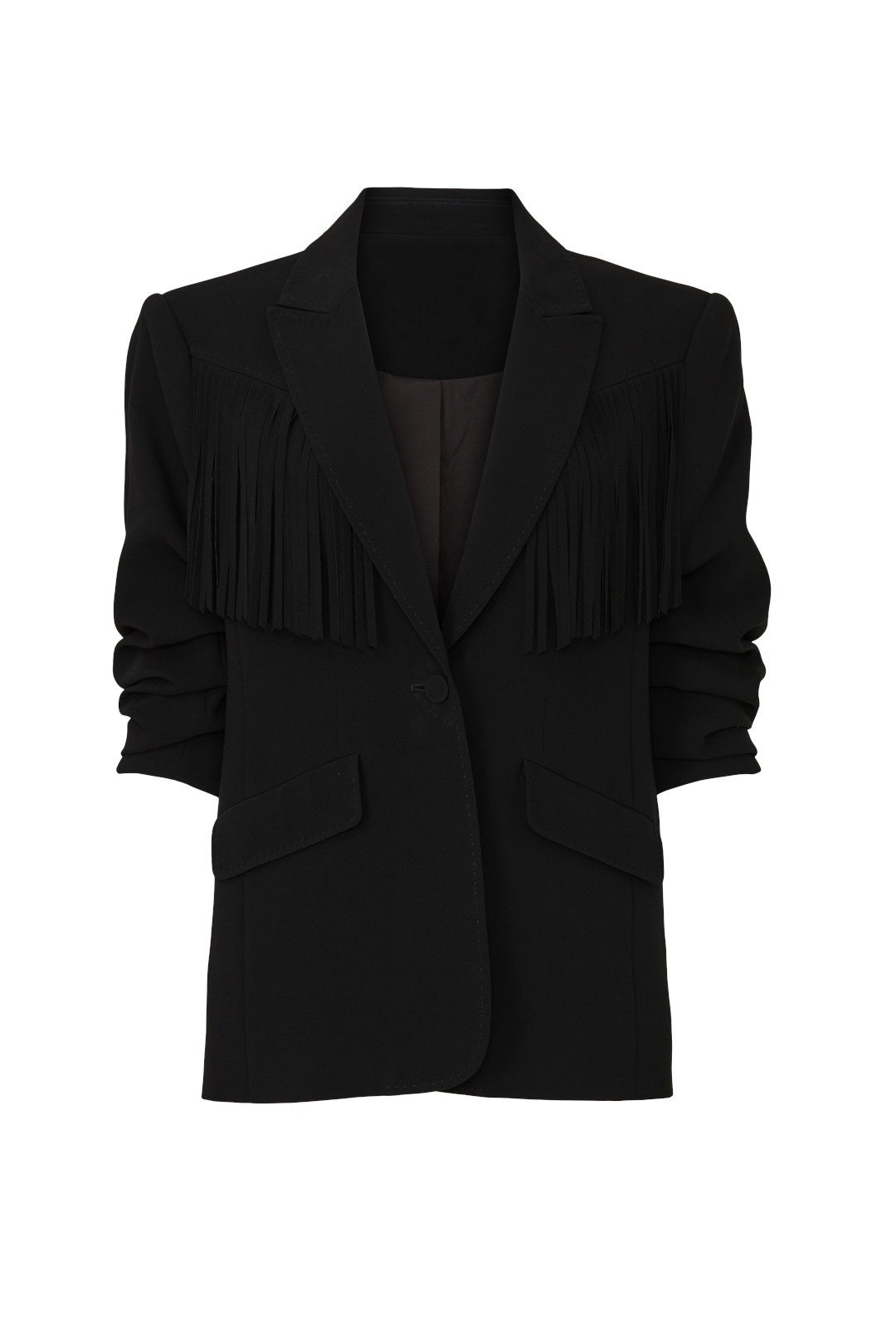 Dani Fringe Blazer by Cinq à Sept 4