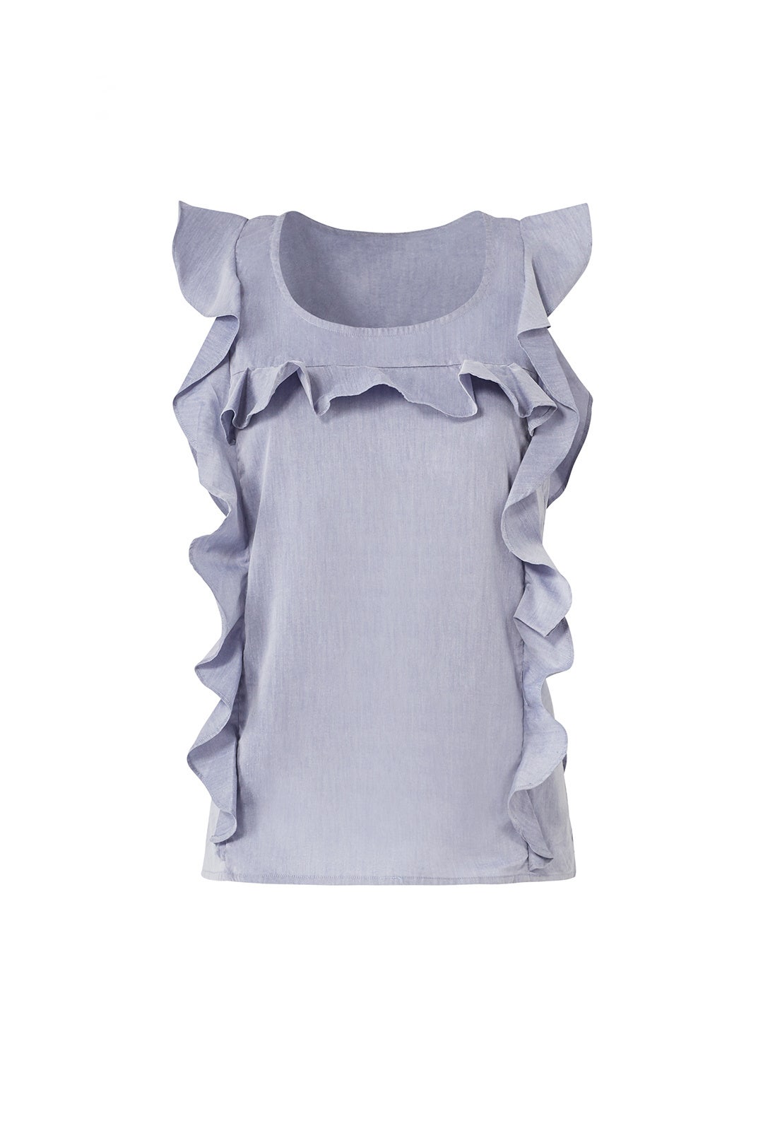 Blue El Camino Top by Paper Crown