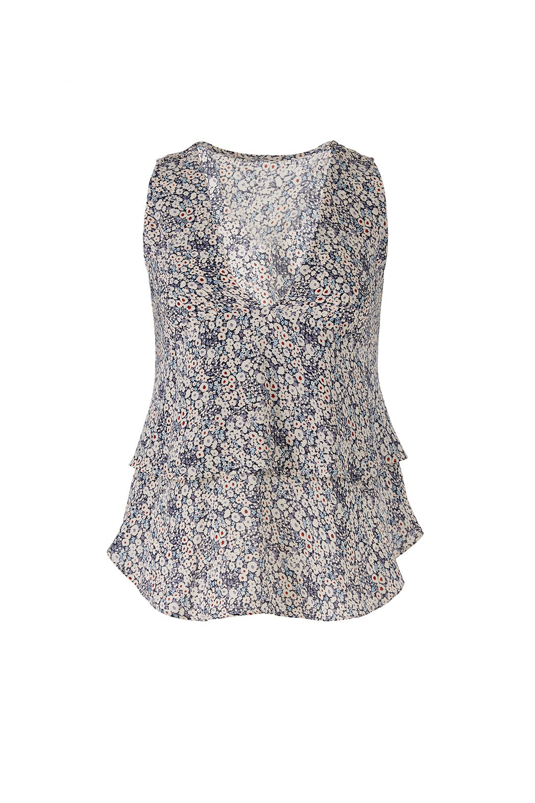 Tiered Floral Top by Derek Lam 10 Crosby 4