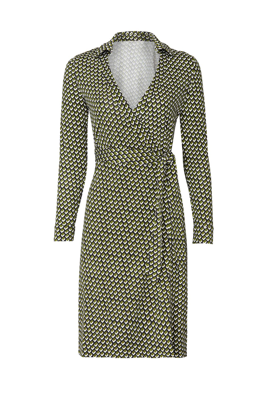 New Jeanne Two Silk Wrap Dress by Diane von Furstenberg 4