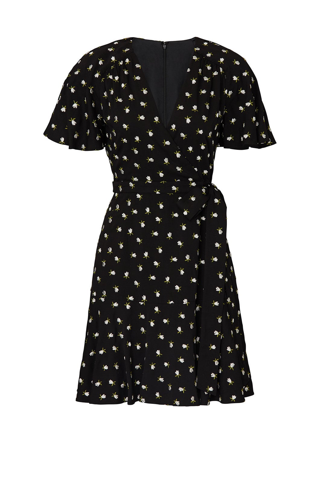 Mini Floral Wrap Dress by Jill Jill Stuart