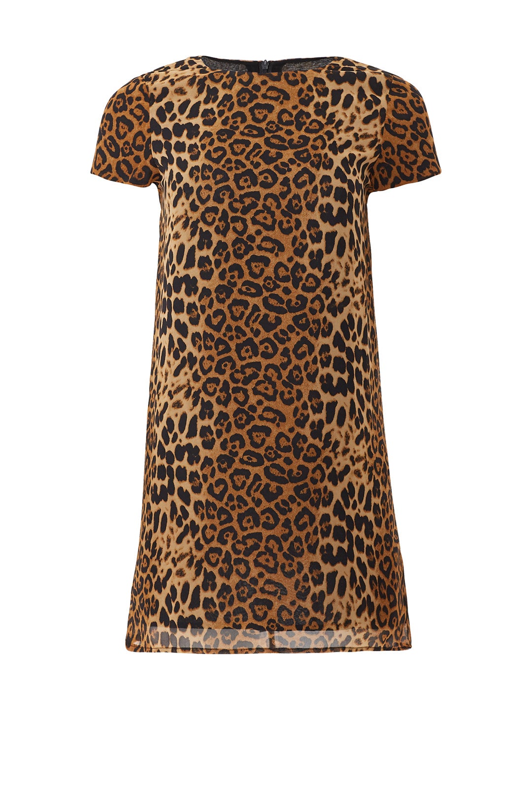 Leopard Print Shift Dress by Line + Dot 3