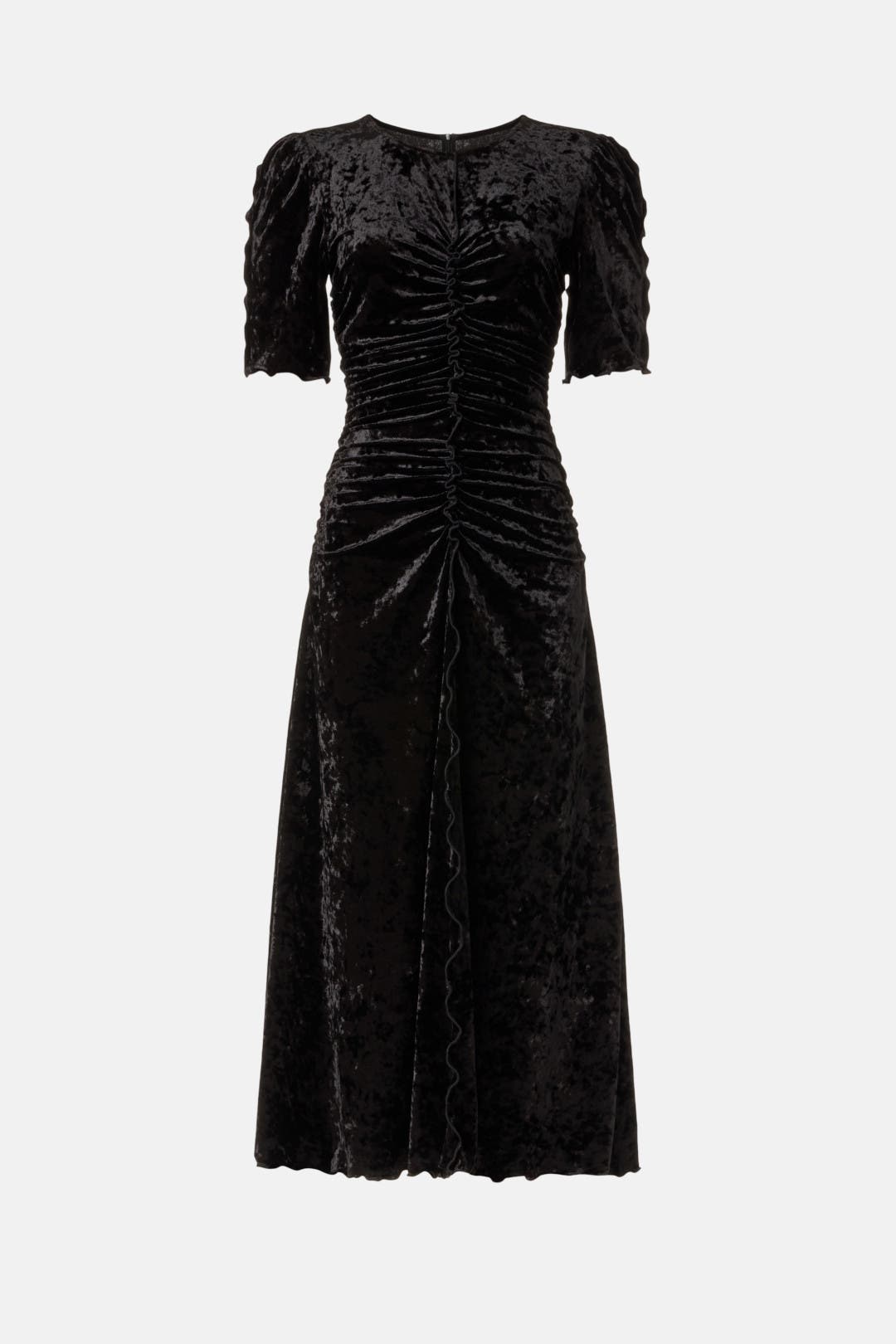 ワンピース if six was nine JET BLACK VELVET DRESS if six was nine JET BLACK VELVET DRESS