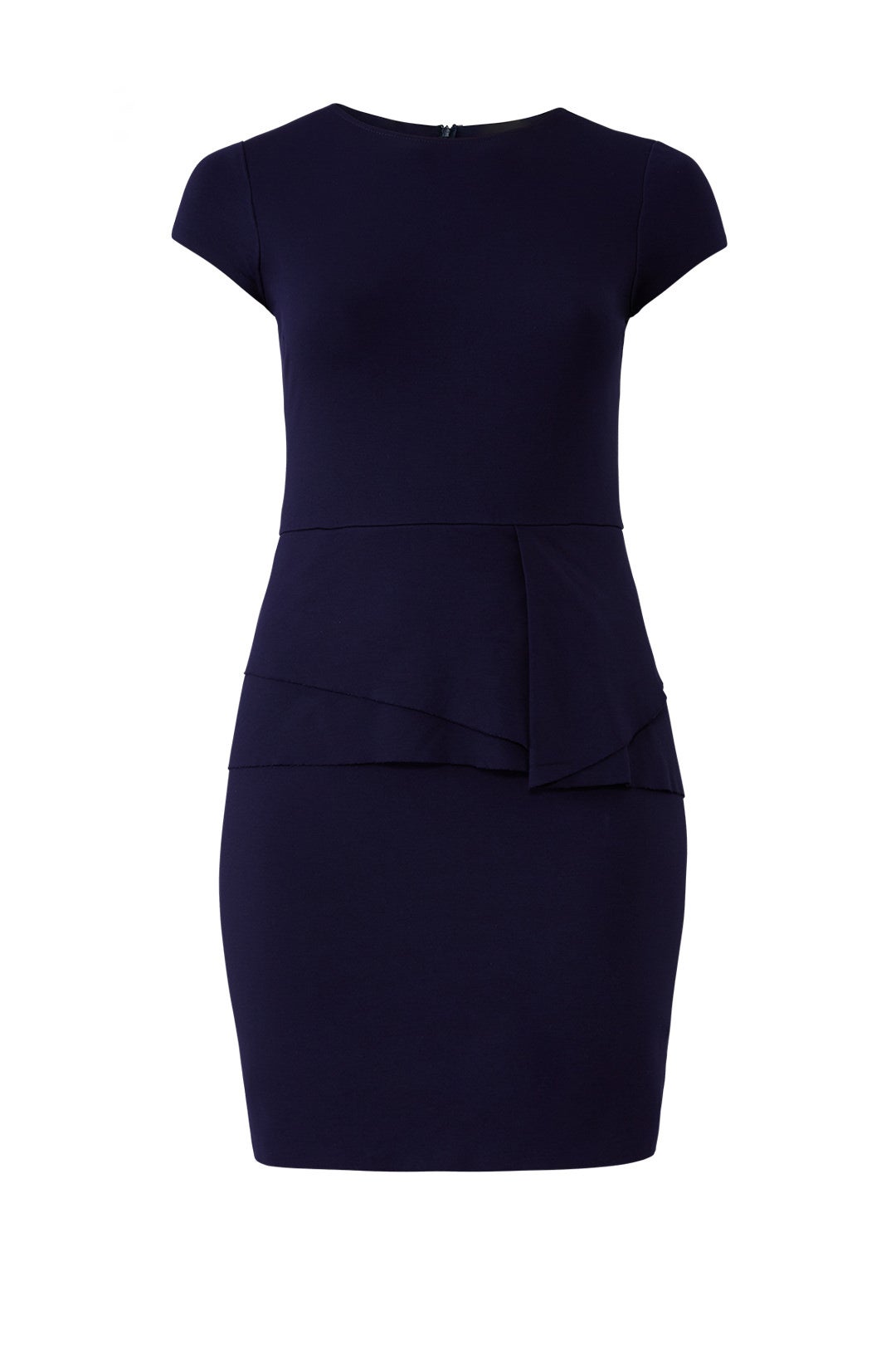 Navy Peplum Dress by Slate & Willow 3