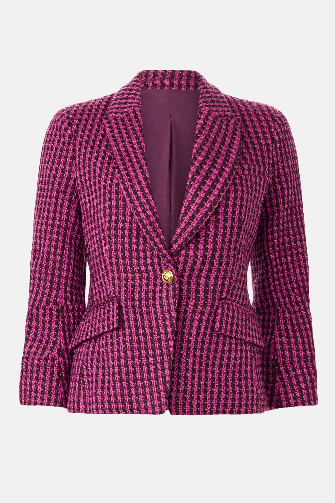 Collared Tweed Blazer by Derek Lam 10 Crosby x RTR 4