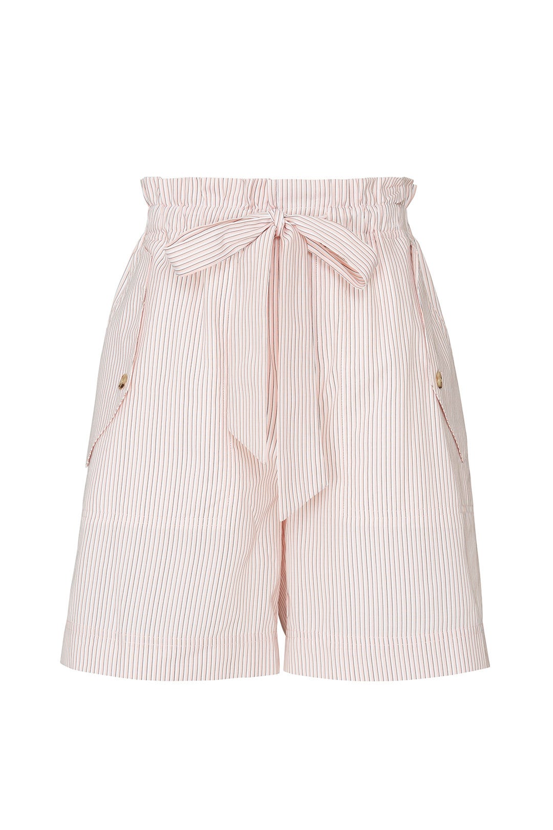 Tricolor Drawstring Shorts by Jason Wu