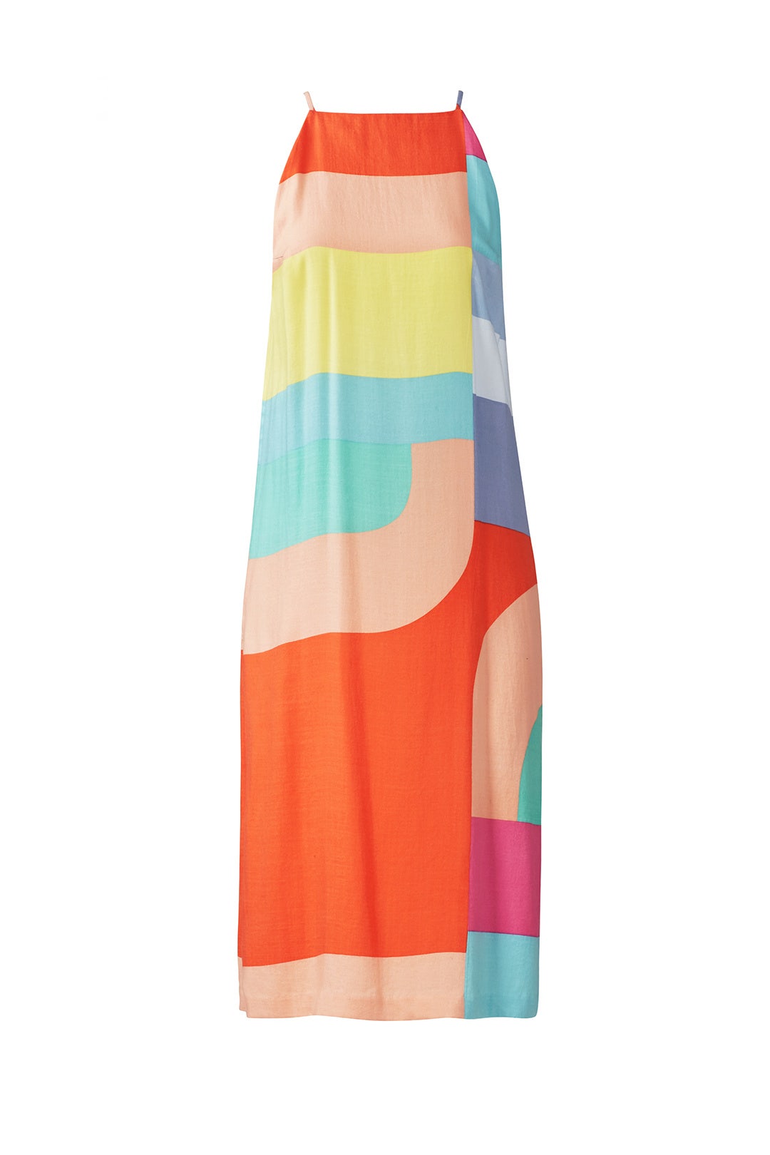 Colorblock Midi Shift by Mara Hoffman 3
