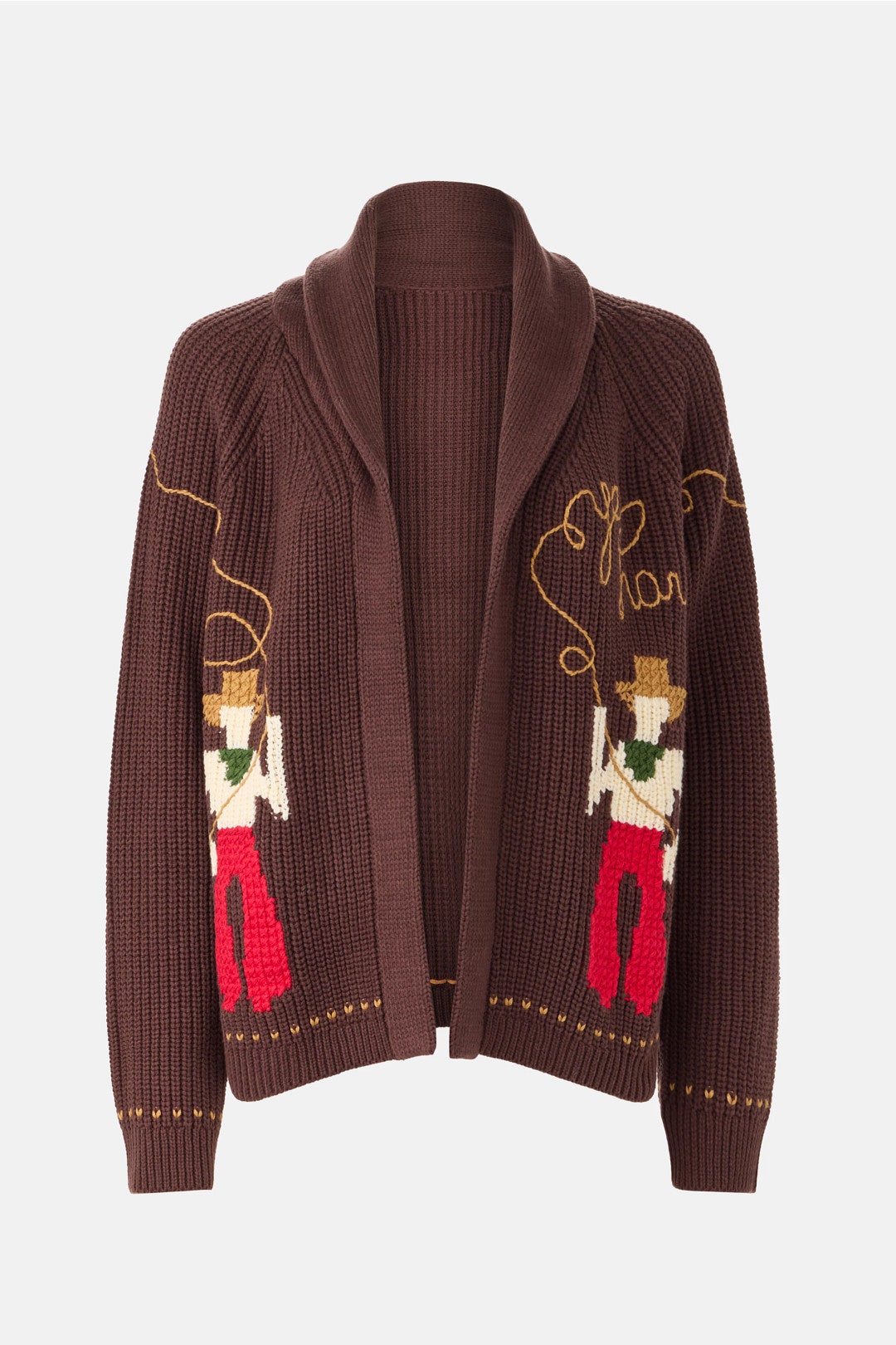 Lasso Lodge Cardigan by The Great. 4