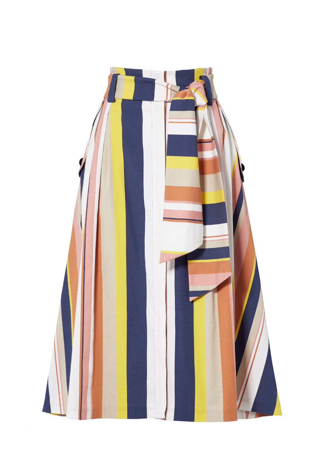 Alibi Striped Shelby Skirt by Tanya Taylor for $48 | Rent the Runway