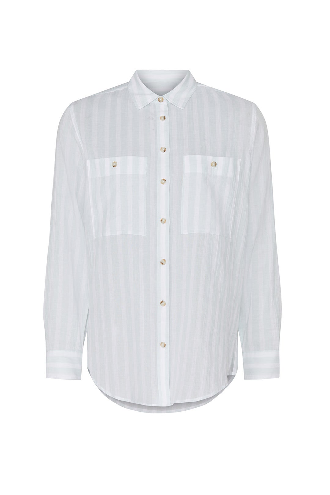 Casual Button Front Top by Club Monaco