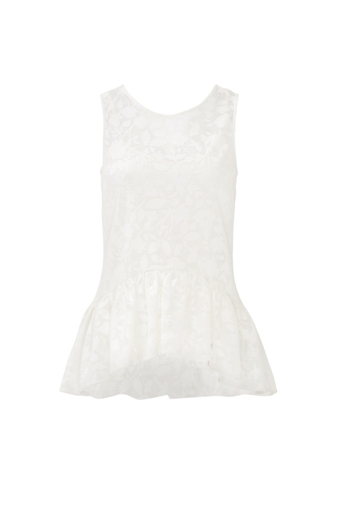 White Fairfield Top by ERIN erin fetherston
