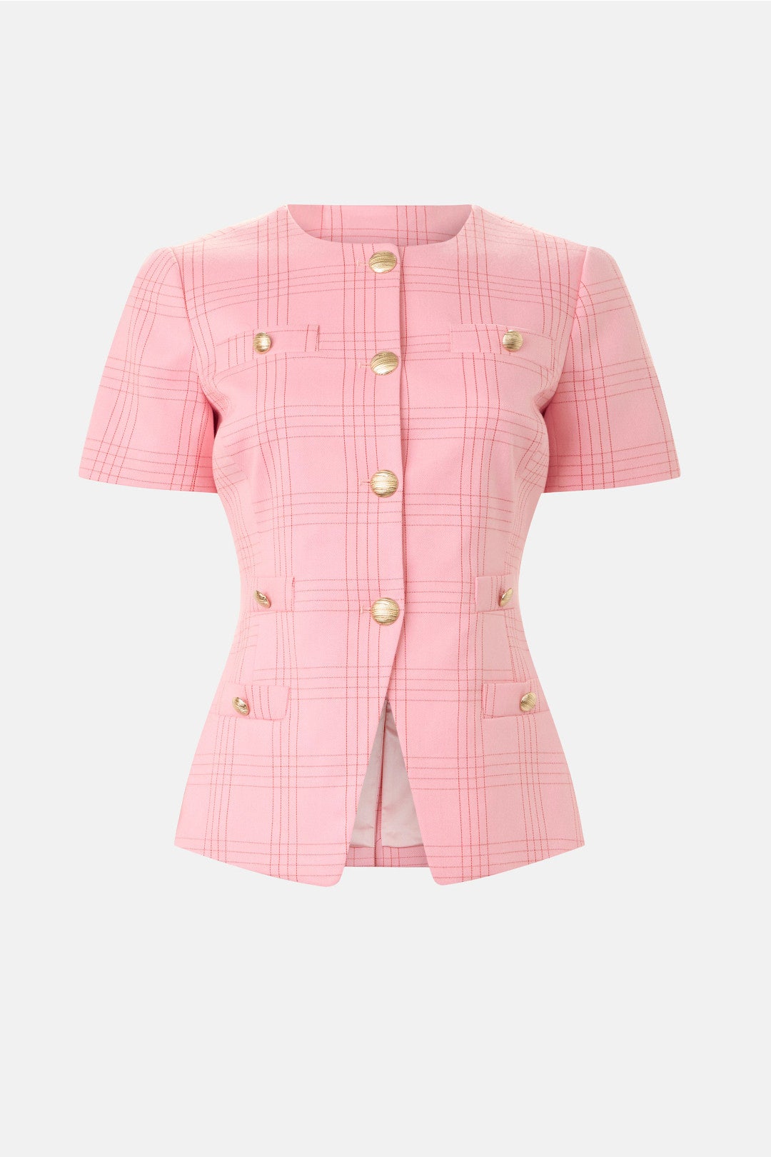 Reyes Windowpane Suiting Jacket by Generation Love