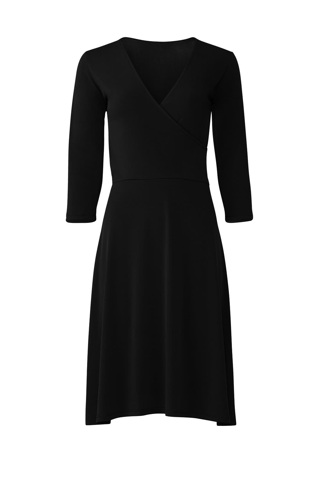 The Perfect Black Wrap Dress by Leota 3