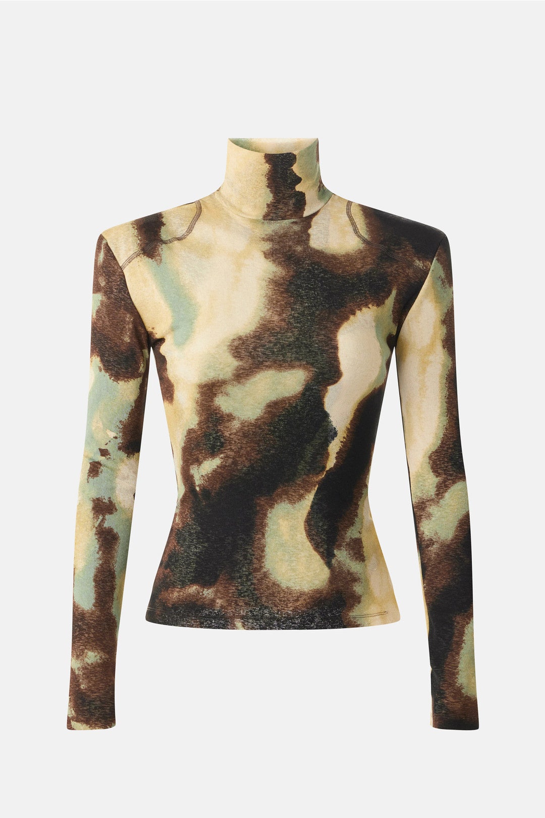Nayeli Tie Dye Turtleneck Top by Nanushka 4