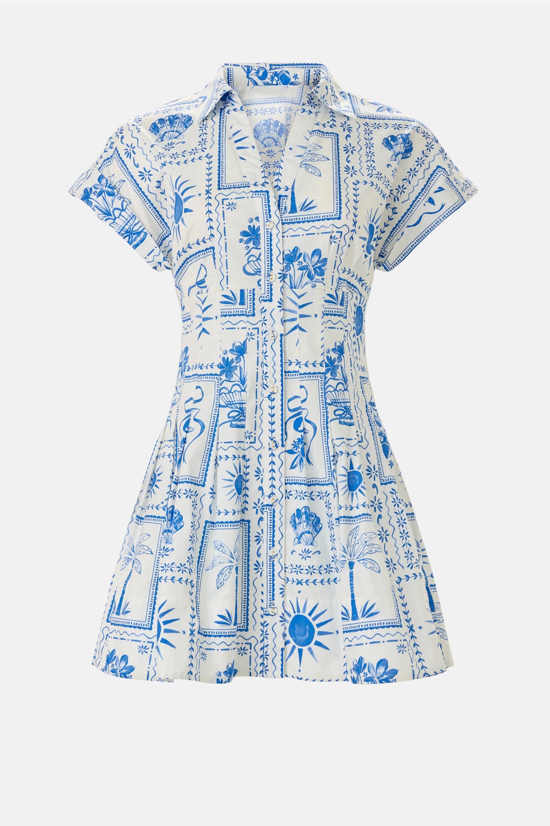 Pleat Detail Mini Dress by Peter Som x RTR