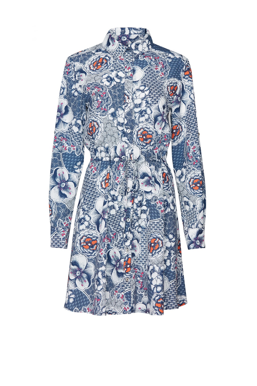 Zen Garden Floral Shirtdress by Slate & Willow