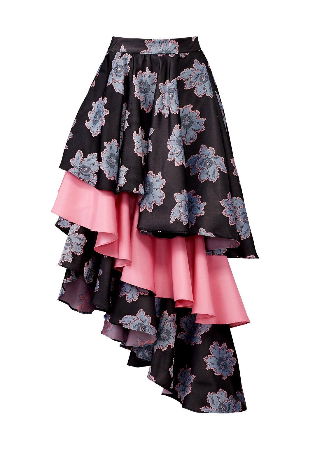 Floral Ruffle Skirt by Viva Aviva