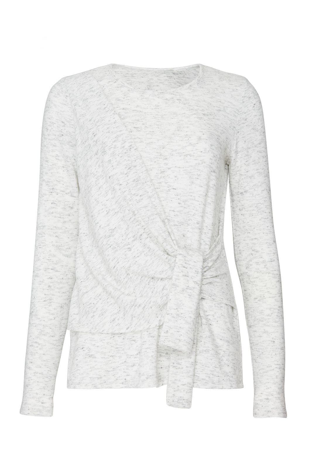 Drape Front Tie Top by Fifteen Twenty