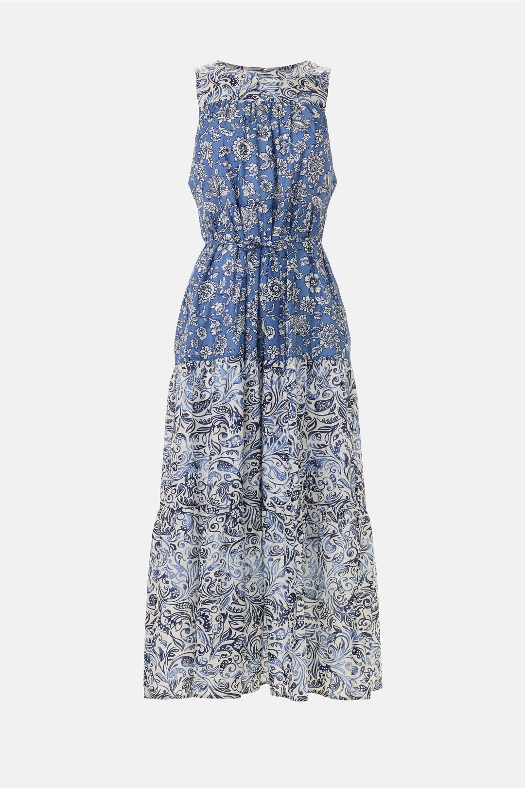 Waist Detail Midi Dress by The Good Journey
