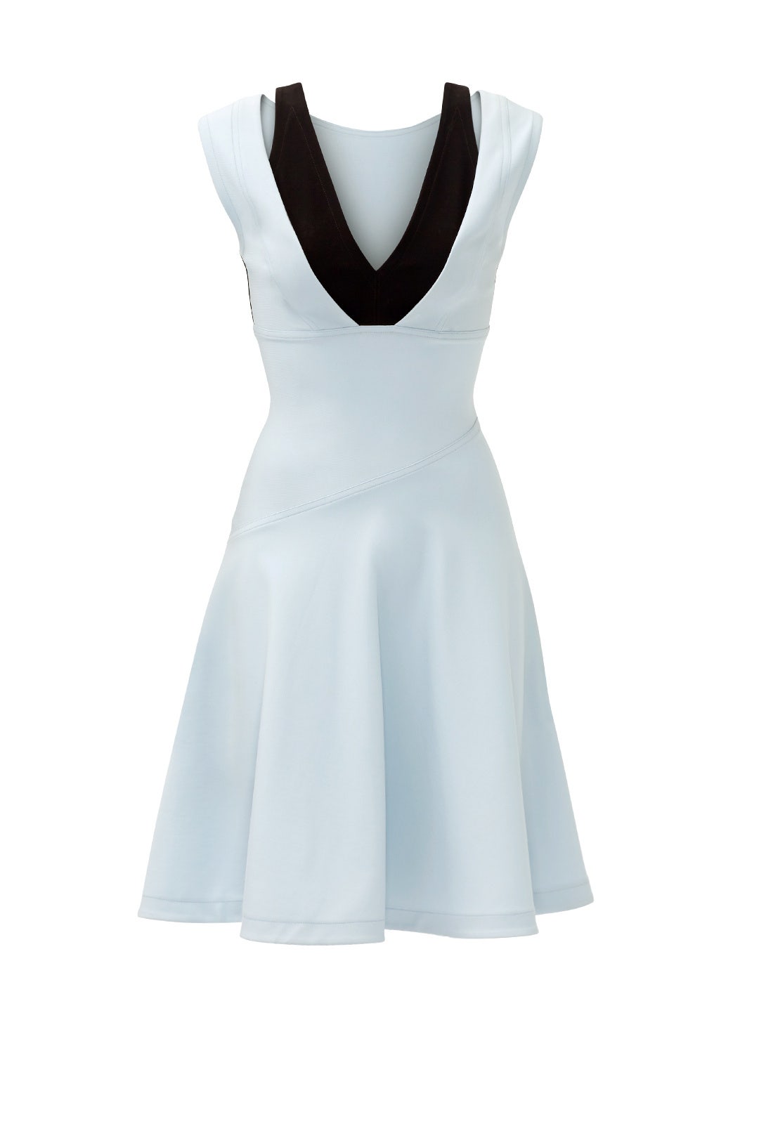Blue Swirl Dress by Yigal Azrouël