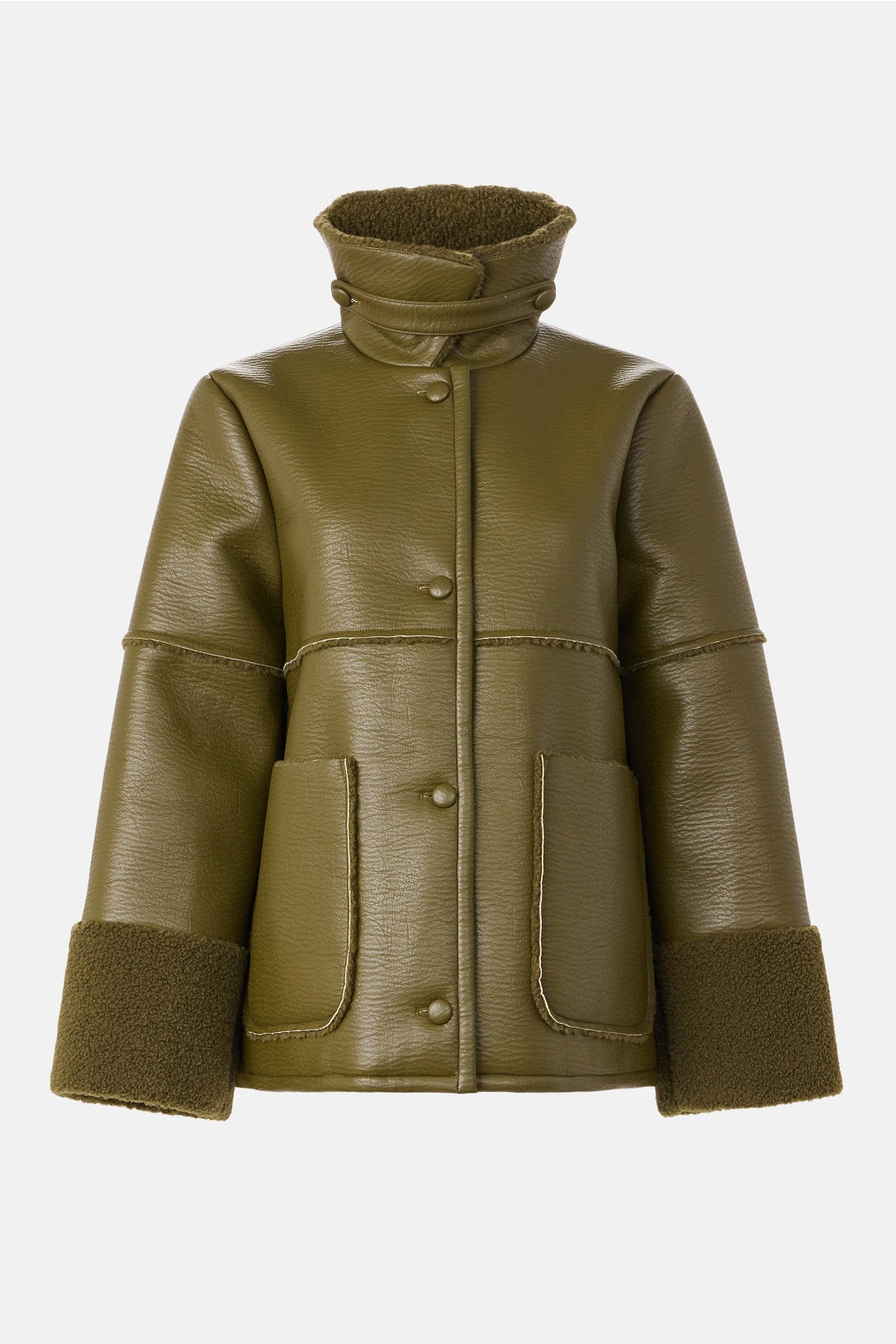 Birdie Shearling Jacket by Baum und Pferdgarten 4