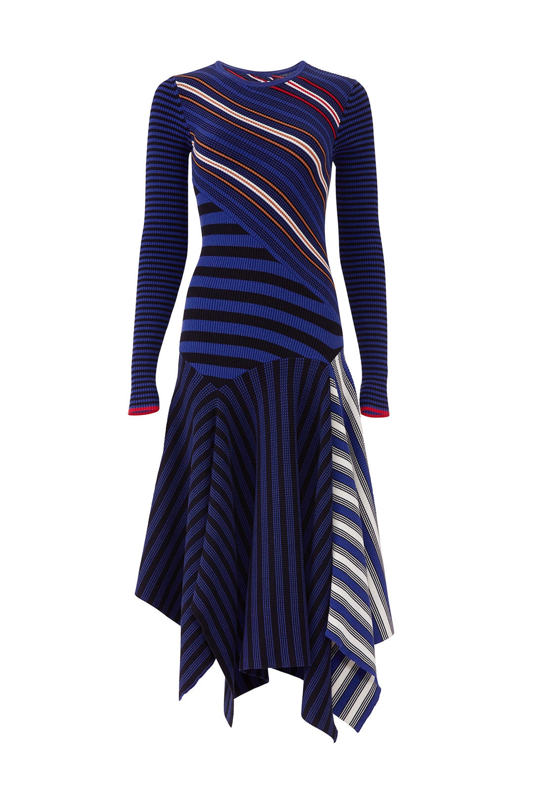Striped Long Sleeve Dress by Opening Ceremony