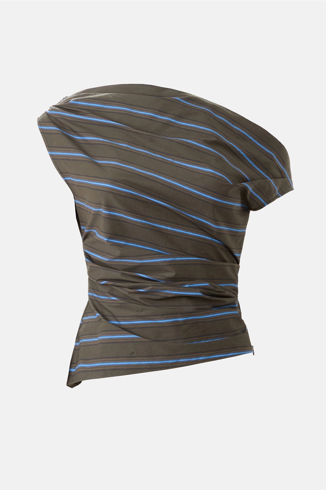 Phare Off The Shoulder Striped Top by Staud 4