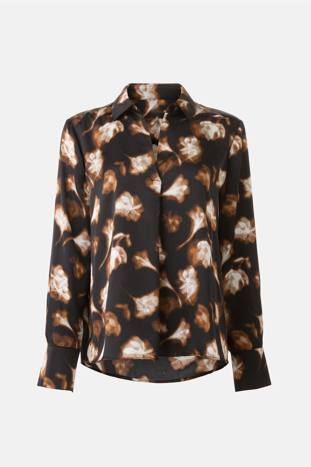 Golden Ginko Popover Shirt by NIC + ZOE 4