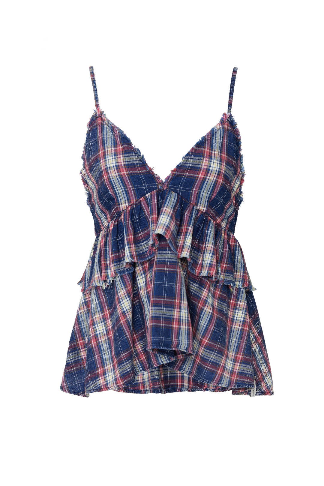 Vintage Check Romy Top by One Teaspoon