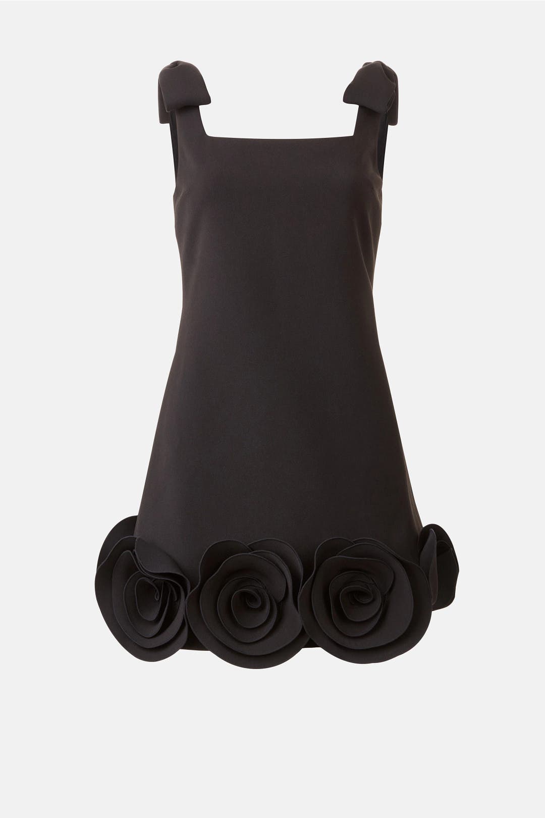 Crepe 3D Flower Mini Dress by Self-Portrait | Rent the Runway