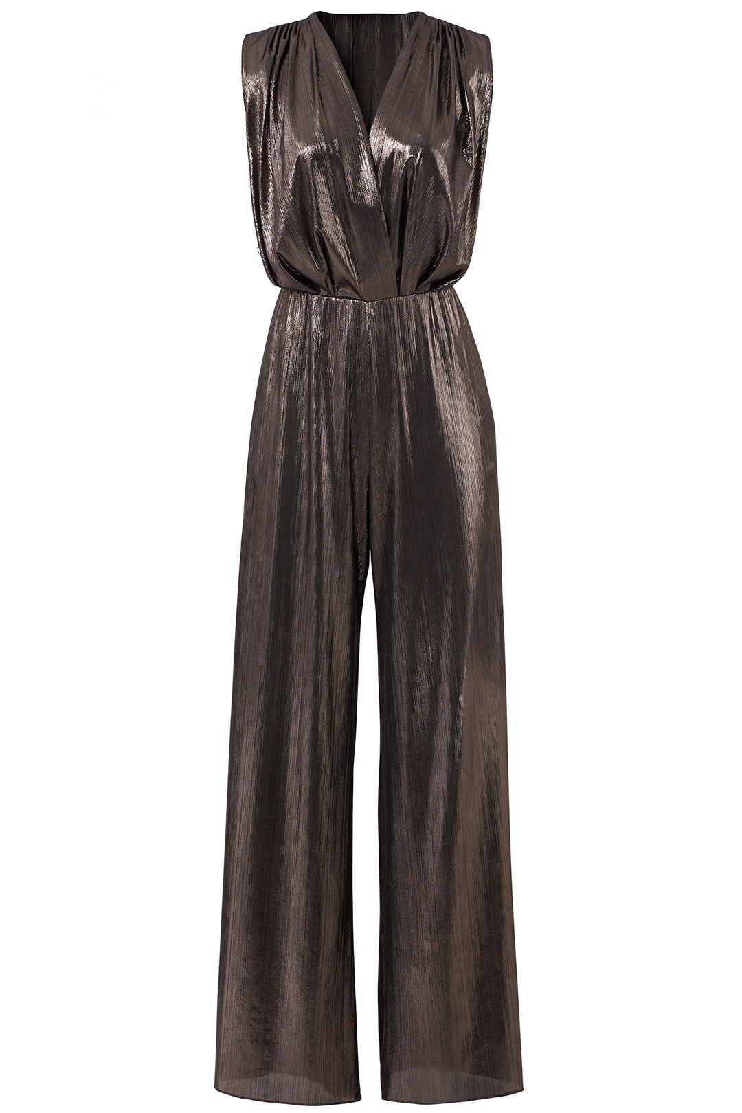 Metallic Gunnar Jumpsuit by Amanda Uprichard