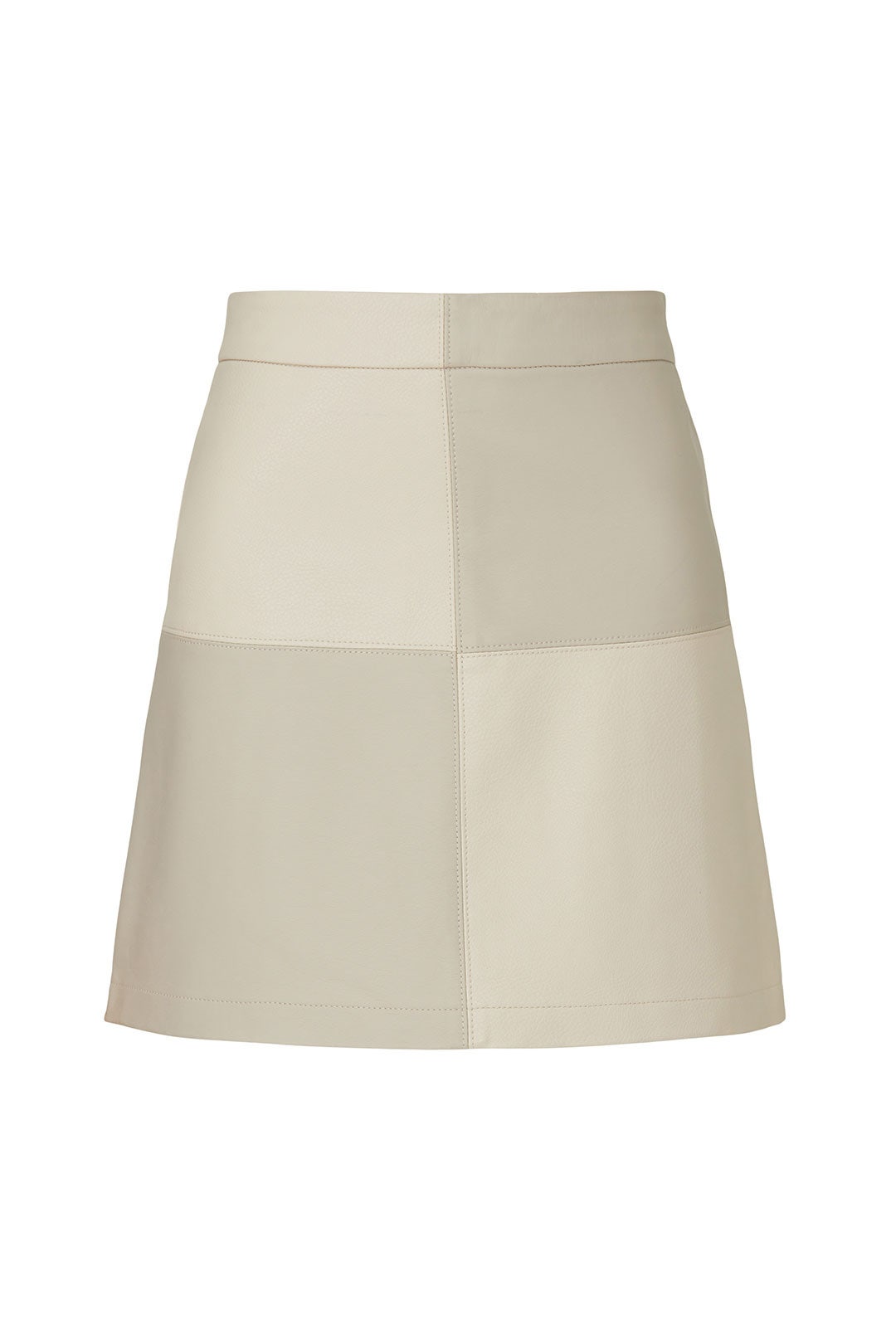 Patchwork Perfect Faux Leather Skirt by BB Dakota