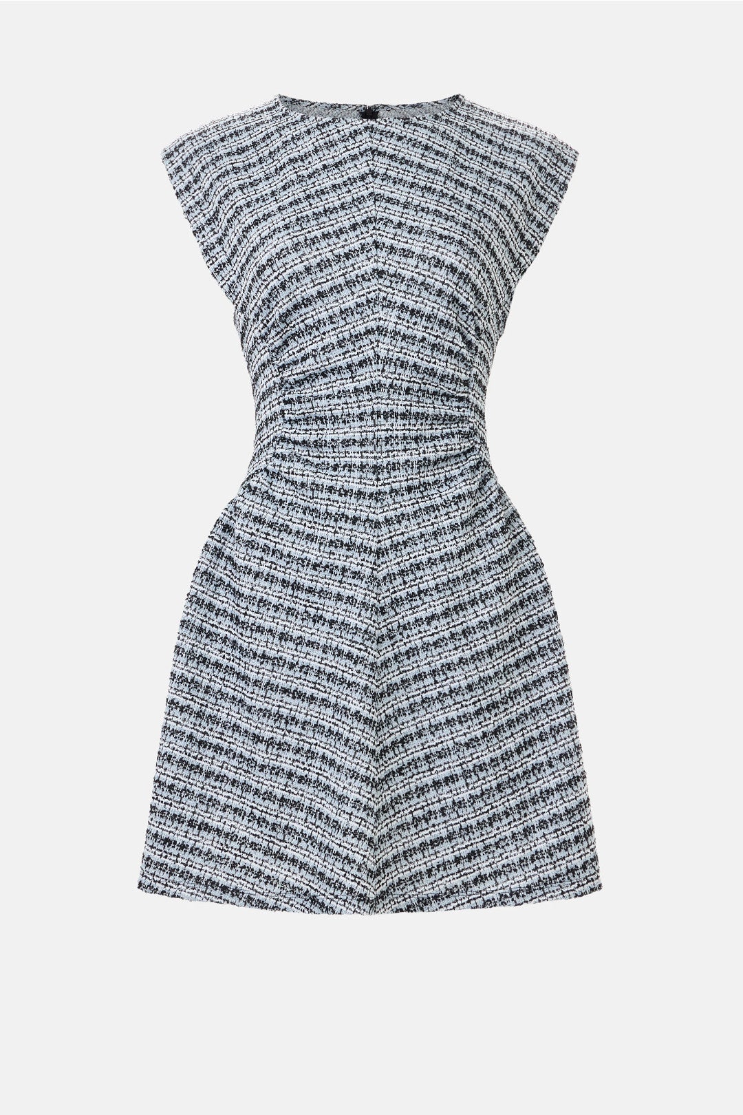 Tweed Cap Sleeve Mini Dress by Donna Morgan