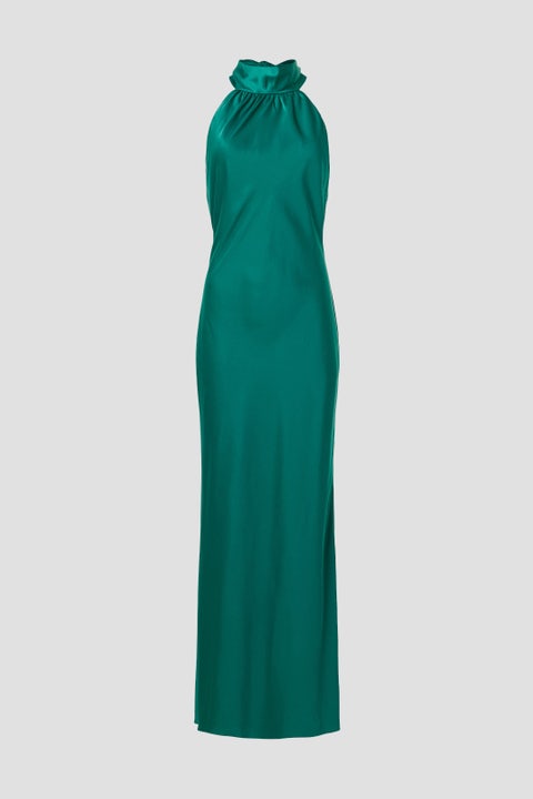 inostorâ„?Sexy Halter Satin Dress