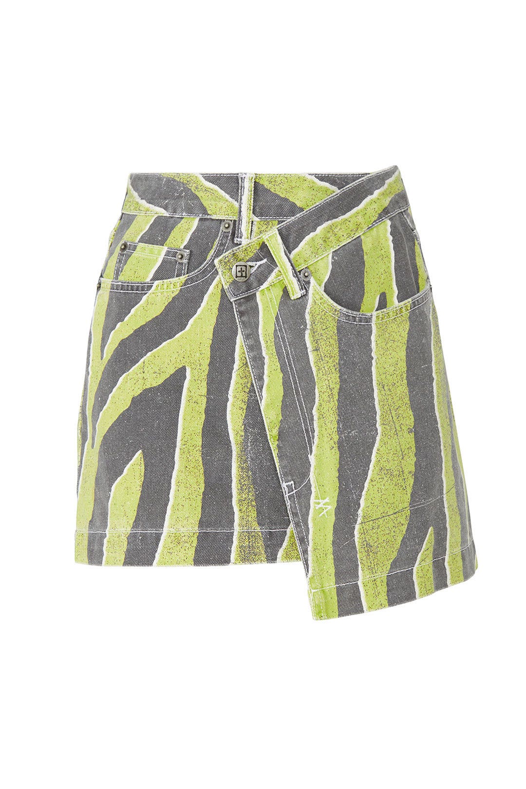 Wild Zinc Rap Mini Skirt by Ksubi 4