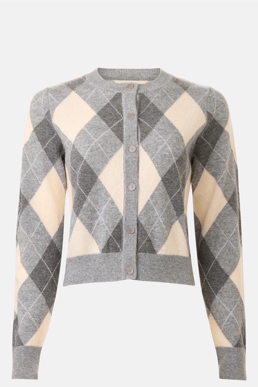 Eurayne Argyle Cardigan by Sandro 4