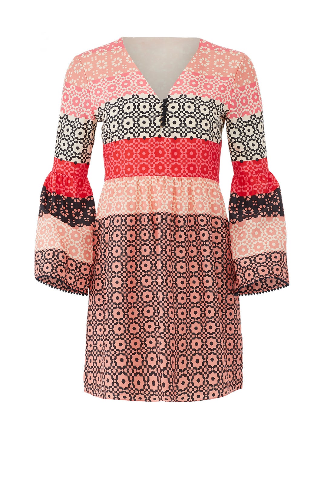 Carnation V-Neck Dress by Derek Lam 10 Crosby