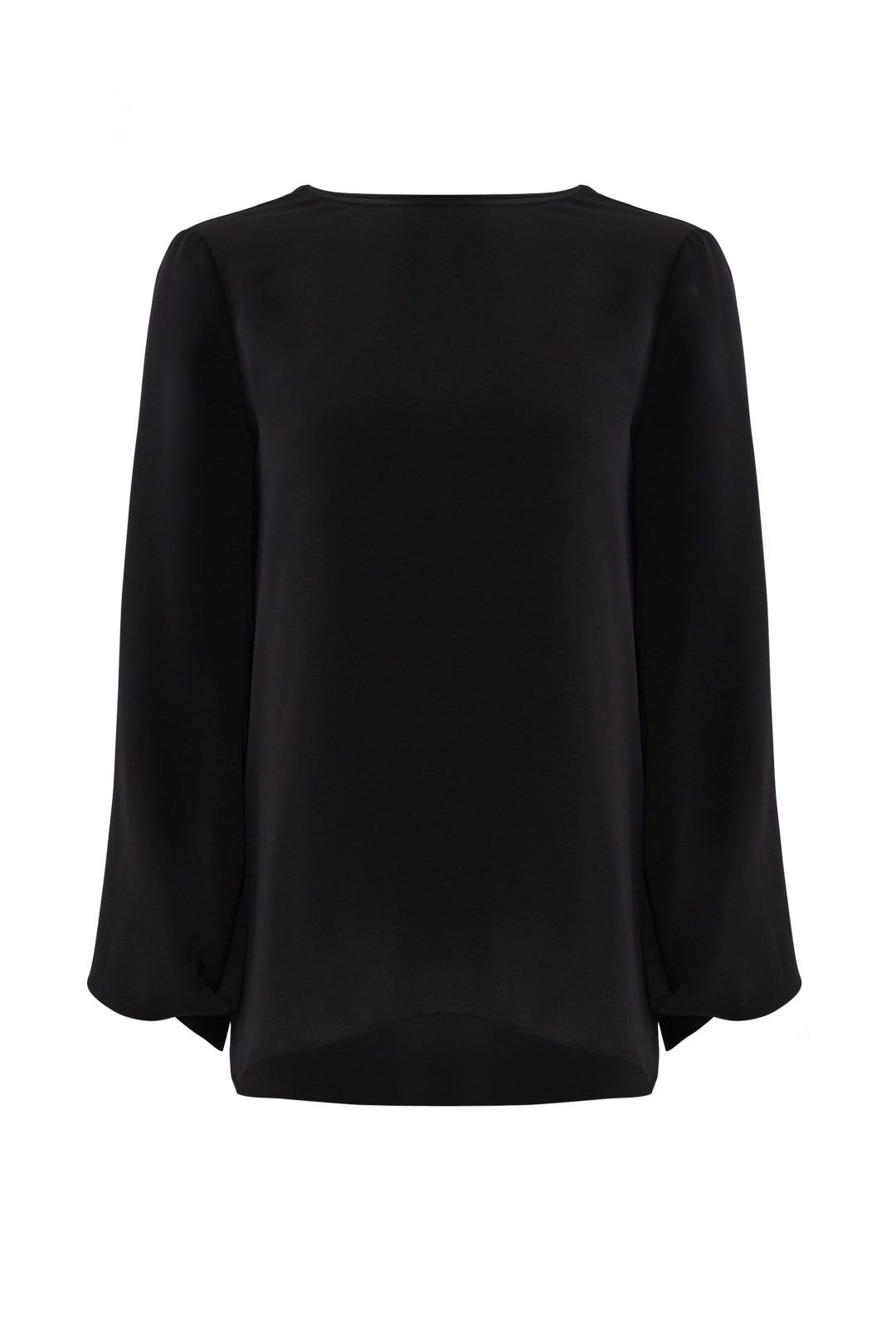 Tie Back Georgette Top by HALSTON 3