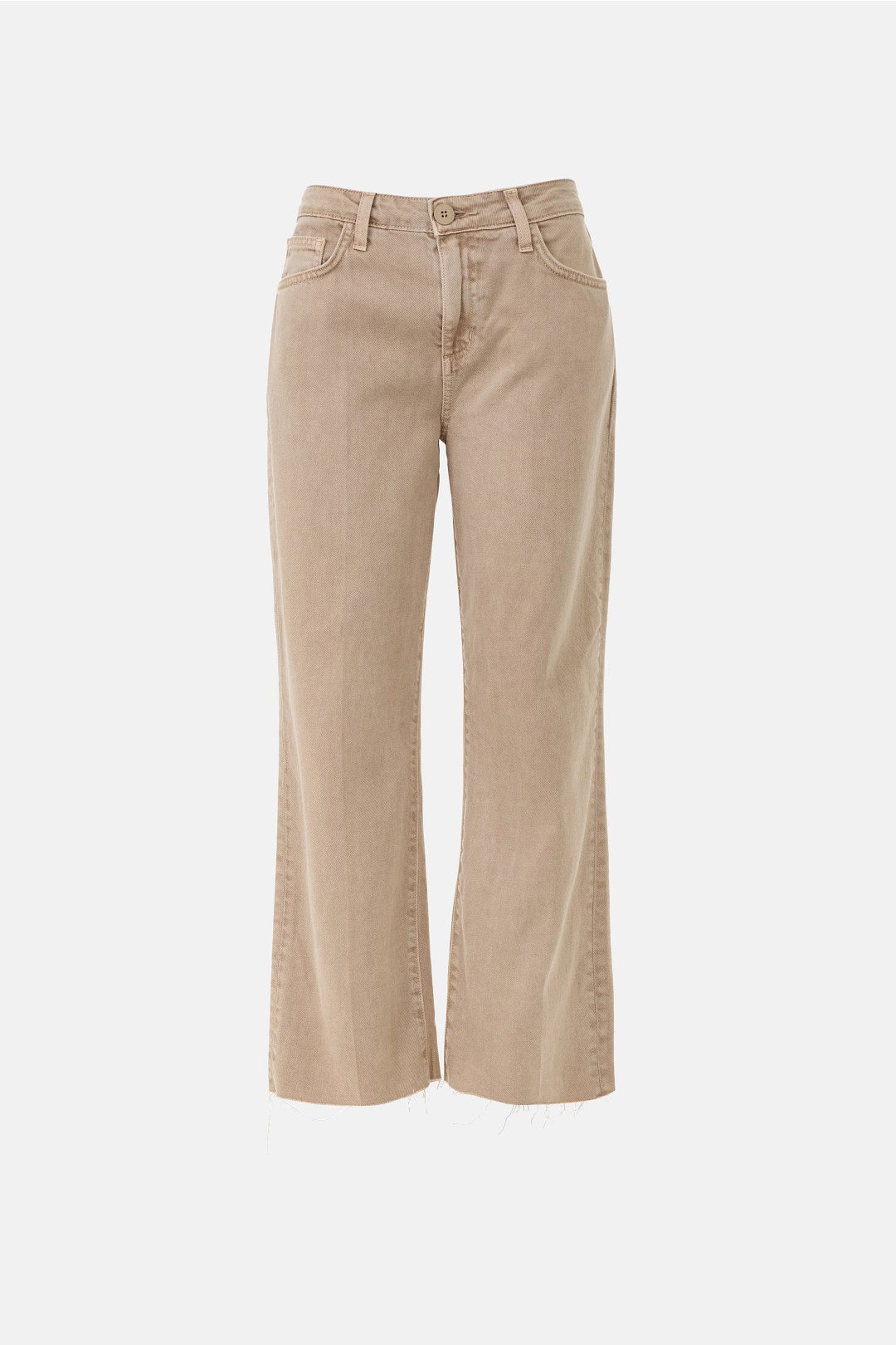 Wanda High Rise Cropped Wide Leg Jeans by L'agence 4