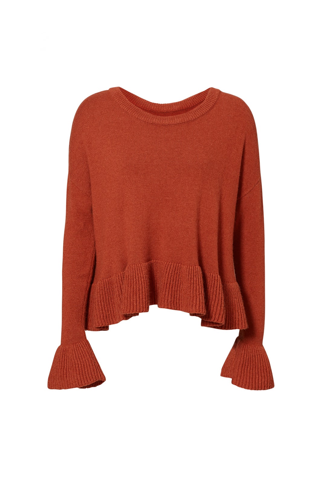 Rust Seren Sweater by Cinq à Sept 3